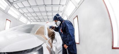 Qual as opções de filtro de ar para cabines de pintura?