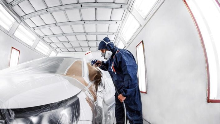 Qual as opções de filtro de ar para cabines de pintura?