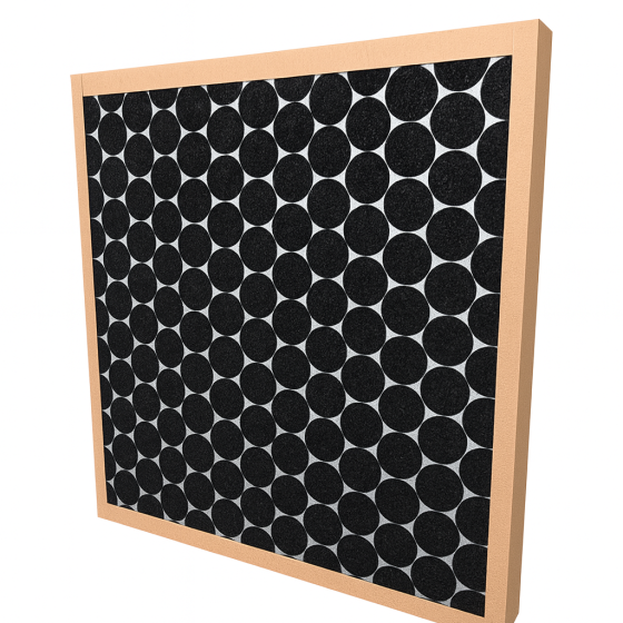 Filtro Encartonado Plano Carvão Ativado